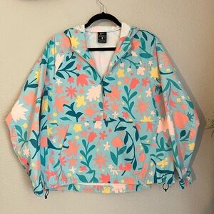 Nike Half Zip Water Repellant Windbreaker Jacket